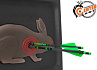 Стрела арбалетная карбоновая Centershot Toxic Carbon 22" Half Moon Nock