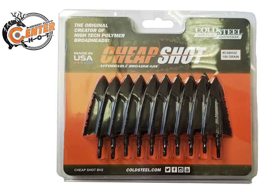 Наконечник полимерный Cold Steel Cheap Shot 100 гран 10 шт.