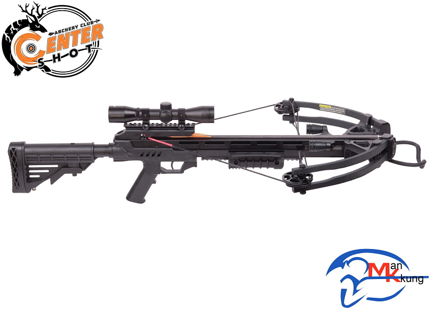 Арбалет блочный Man Kung MK-XB52 Stalker чёрный