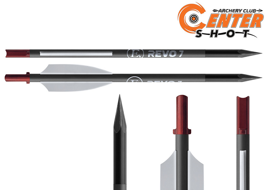Стрела карбоновая 6,5" для арбалета Ek Revo 7 наконечник Bodkin (комплект 10 шт.)