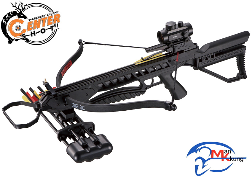 Арбалет рекурсивный Man Kung MK-XB21 Rip Claw черный KIT
