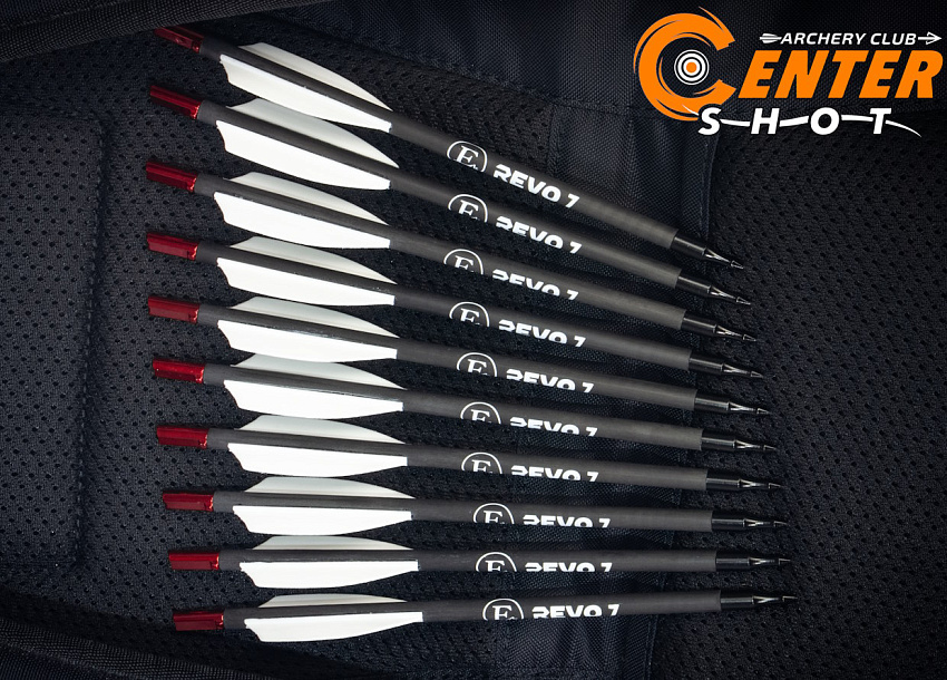 Стрела карбоновая 6,5" для арбалета Ek Revo 7 (комплект 10 шт.)
