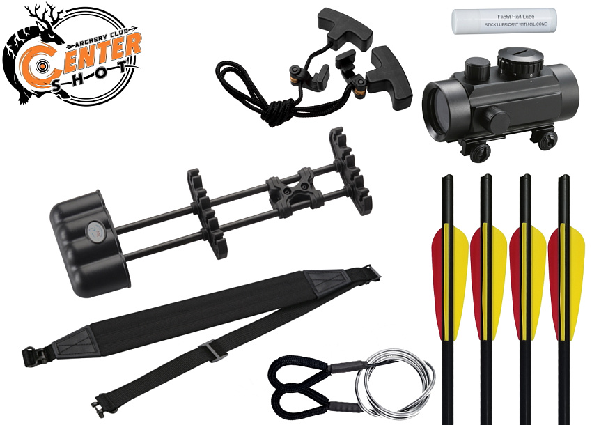 Арбалет рекурсивный Man Kung MK-XB21 Rip Claw черный KIT
