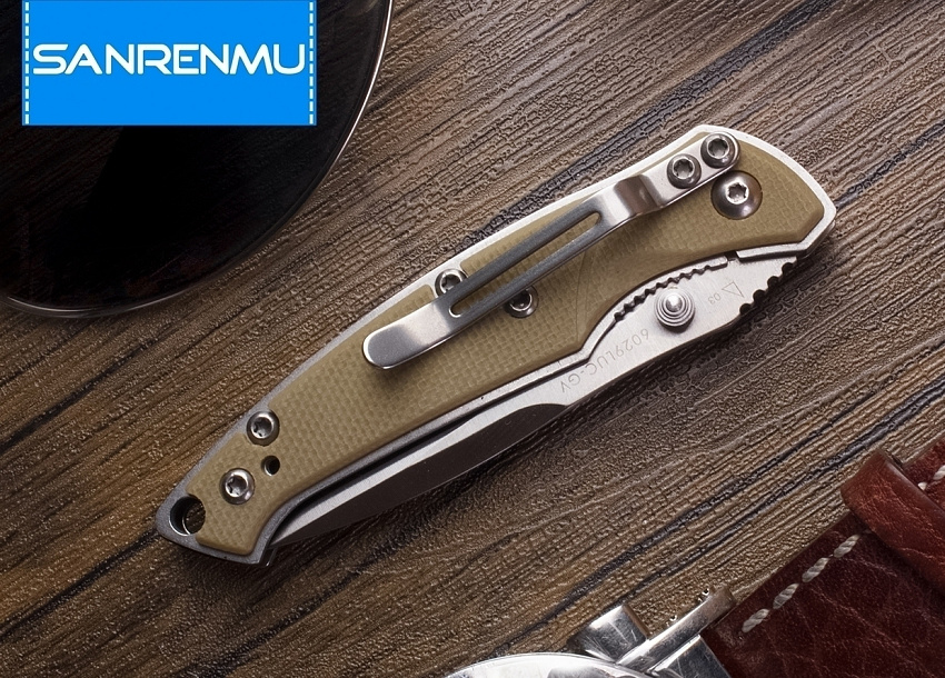 Складной нож SanRenMu 6029LUC-GV