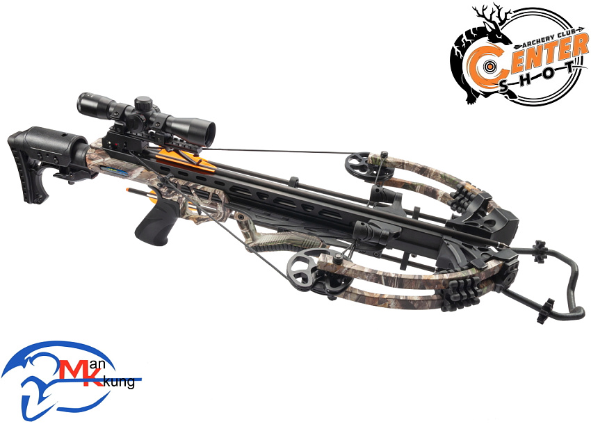 Арбалет блочный Man Kung MK-XB58 Kraken камуфляж KIT