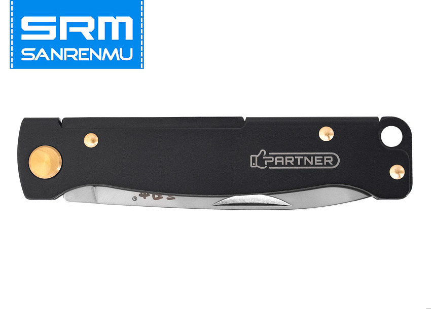 Складной нож SanRenMu Partner Black (PT711-SB)