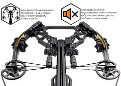 Арбалет блочный Ek Accelerator 410 Plus (Жнец 410) черный (c комплектом)