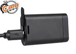 Фонарь брелок FiTorch K3 Lite (USB зарядка, 3 светодиода: красный, белый, УФ) черный