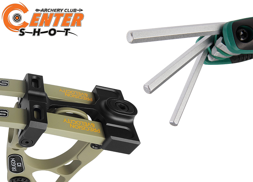 Набор складных шестигранных дюймовых ключей Sata Tool