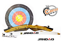 Лук рекурсивный Jandao Beginner 68" (белые плечи) 26#