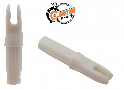 Хвостовик Centershot 6.2mm для лучных стрел белый