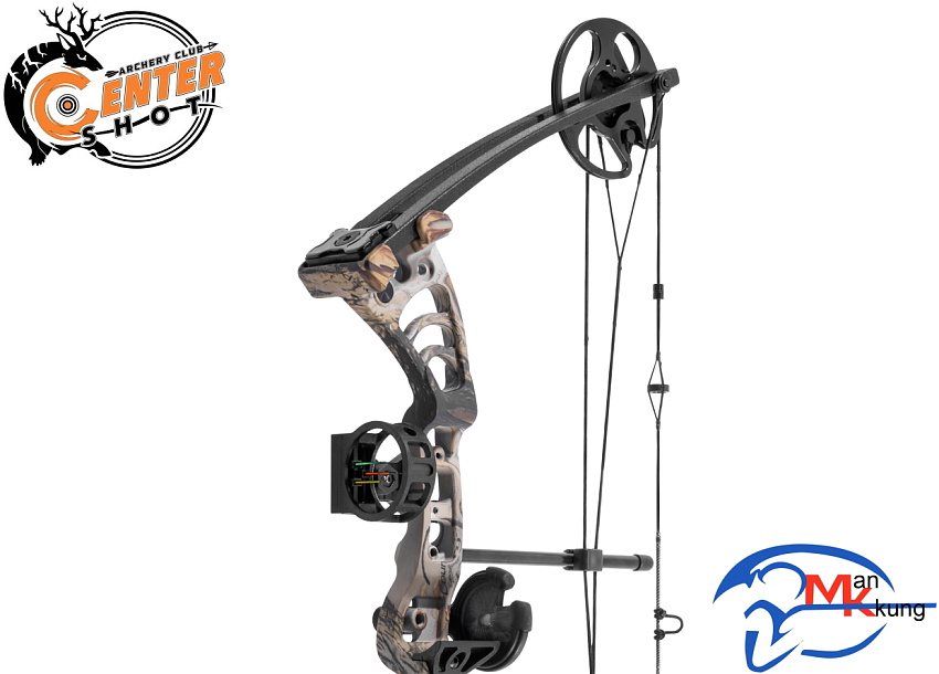 Лук блочный Man Kung MK-CB50 Aurora камуфляж KIT