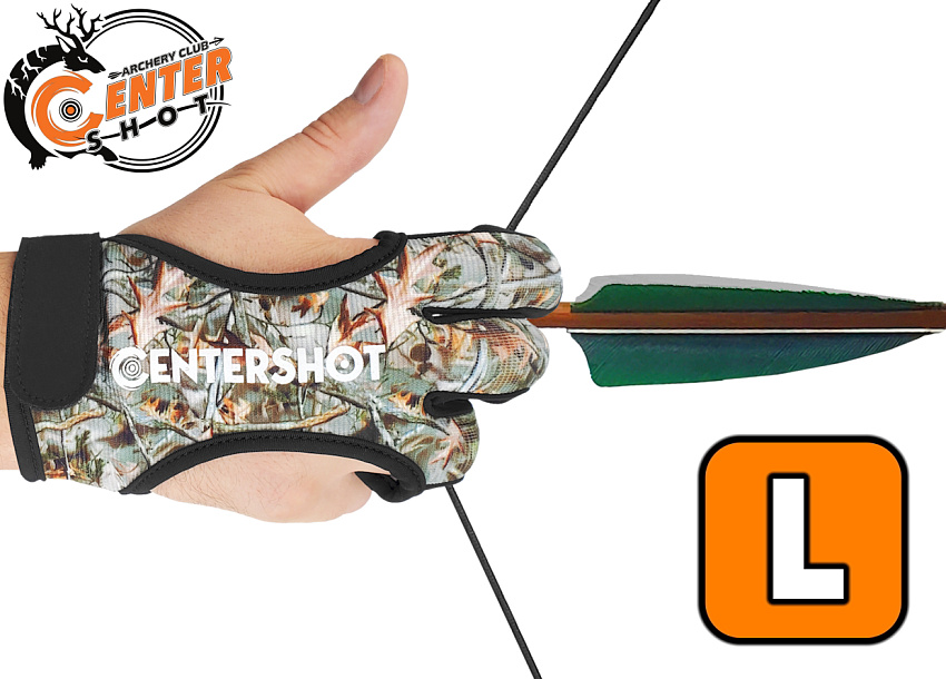 Перчатка для стрельбы из лука Centershot L (камуфляж)