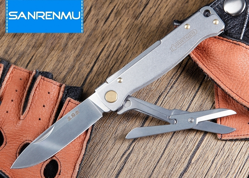 Складной нож SanRenMu Partner Scissors (PT721-SF)