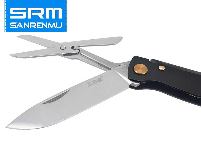 Складной нож SanRenMu Partner Scissors Black (PT721-SB)