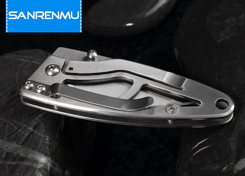 Складной нож SanRenMu 6014LUC-SA