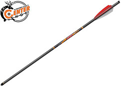 Стрела арбалетная карбоновая Centershot Bolt 20", оперение Q2i Fusion X-2 3", латунный инсерт