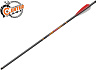 Стрела арбалетная карбоновая Centershot Bolt 20", оперение Q2i Fusion X-2 3", латунный инсерт