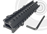Планка повышающая Centershot Weaver с дополнительной планкой под 45 градусов