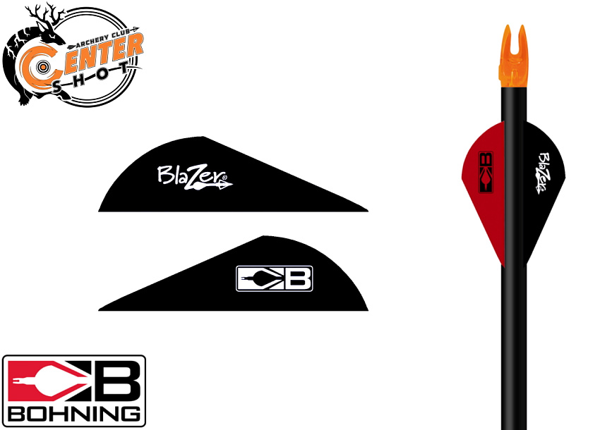 Оперение Blazer Vanes 2" Black