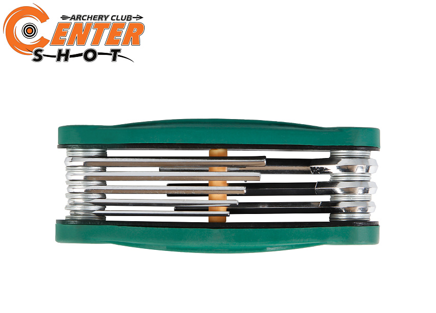 Набор складных шестигранных дюймовых ключей Decut