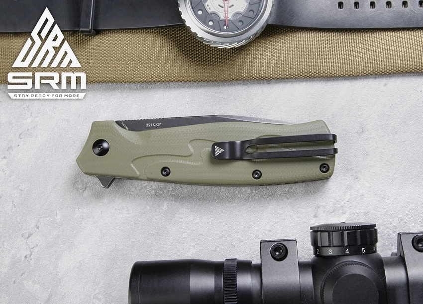 Складной нож SRM 221X-GP