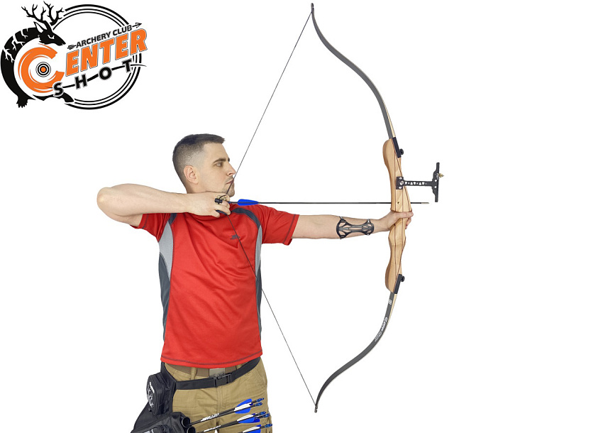 Лук рекурсивный Centershot Classic 68" (черные плечи) 40#