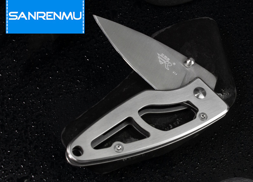 Складной нож SanRenMu 6014LUC-SA