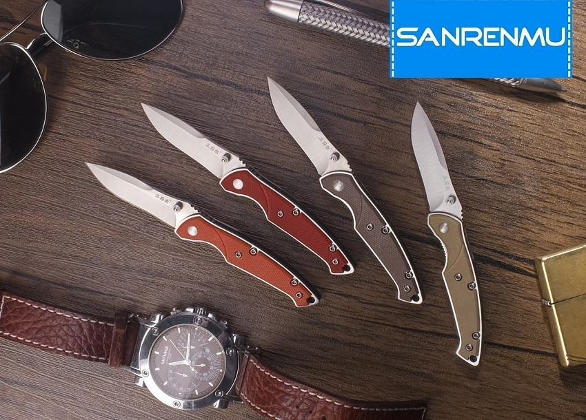 Складной нож SanRenMu 6029LUC-GV