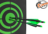 Стрела арбалетная микс карбон Centershot Toxic 16" Half Moon Nock