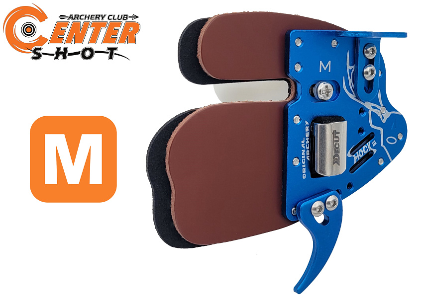 Напальчник для лука Decut HOCK 3 (blue) M