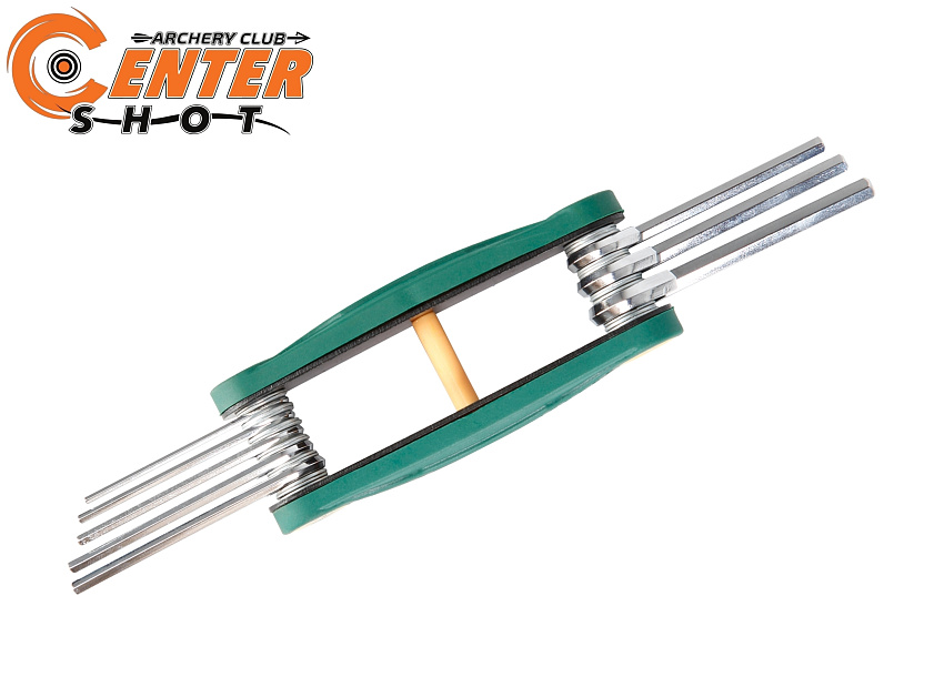 Набор складных шестигранных дюймовых ключей Decut