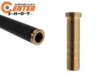 Инсерт латунный Centershot для лучных стрел 6.2 мм 50 grn.
