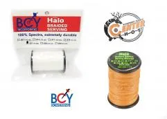 Обмоточная нить BCY Halo (длина 68м, толщина 0.21") Gold
