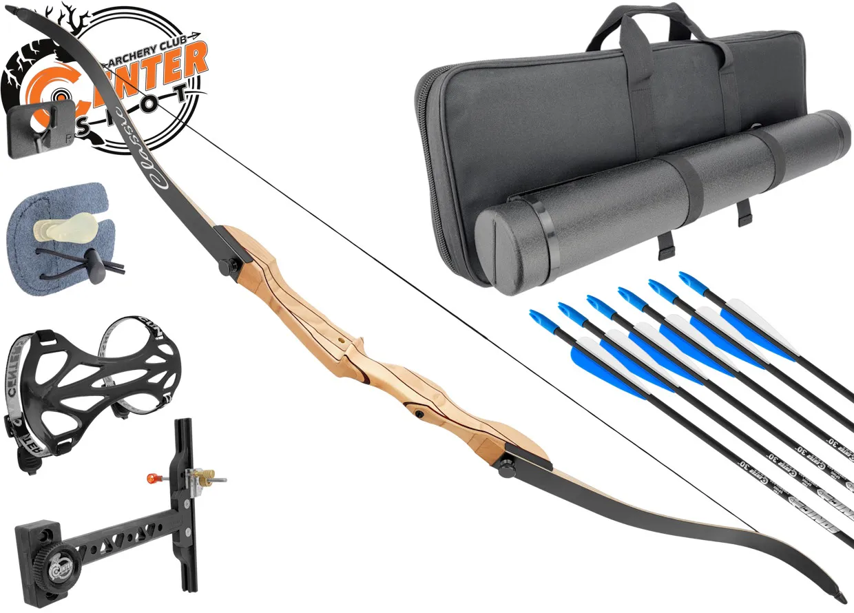 Лук рекурсивный Centershot Classic 68" 30# с комплектом купить в Москве ...